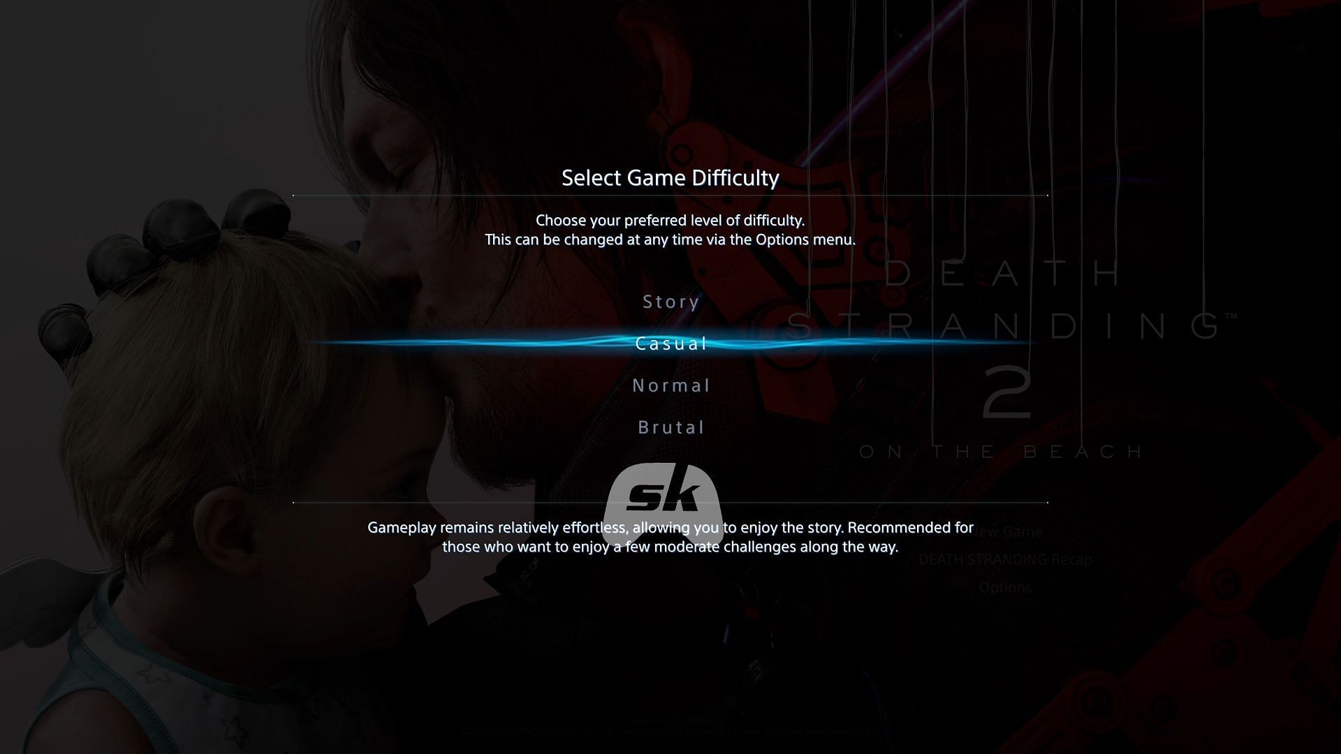 Choose out of the four levels (Image via Sportskeeda Gaming / Sony Interactive Entertainment)